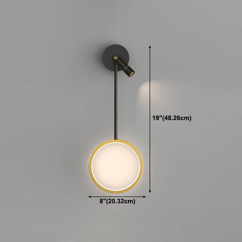 Creative Reading Wall Light Fixture Modern Style Wall Light Sconce for Bedroom