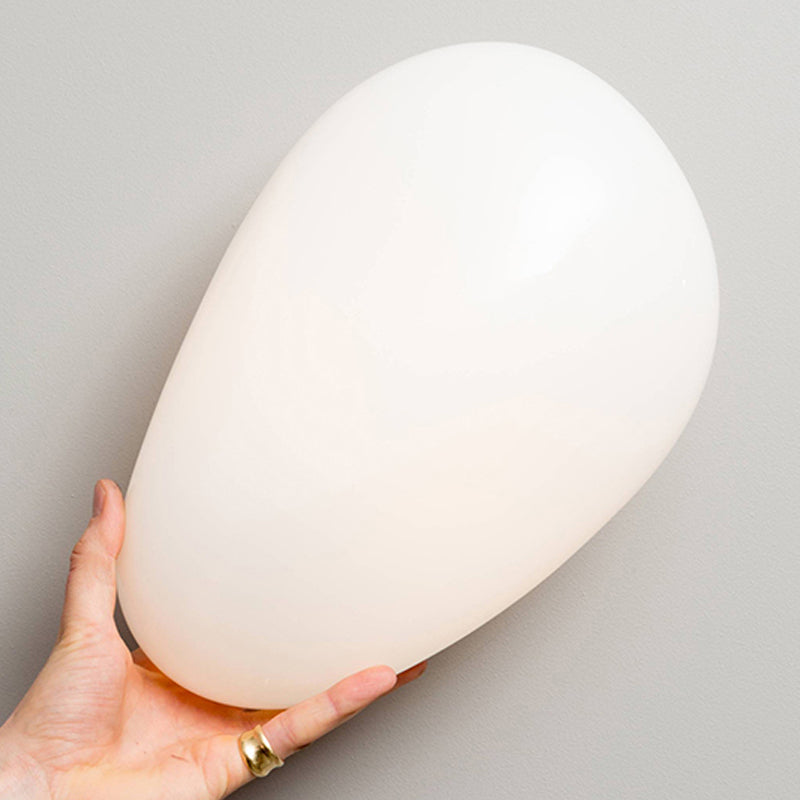 Nordic Glass Pebble Wall Sconce Living Room Background LED Wall Light Fixture