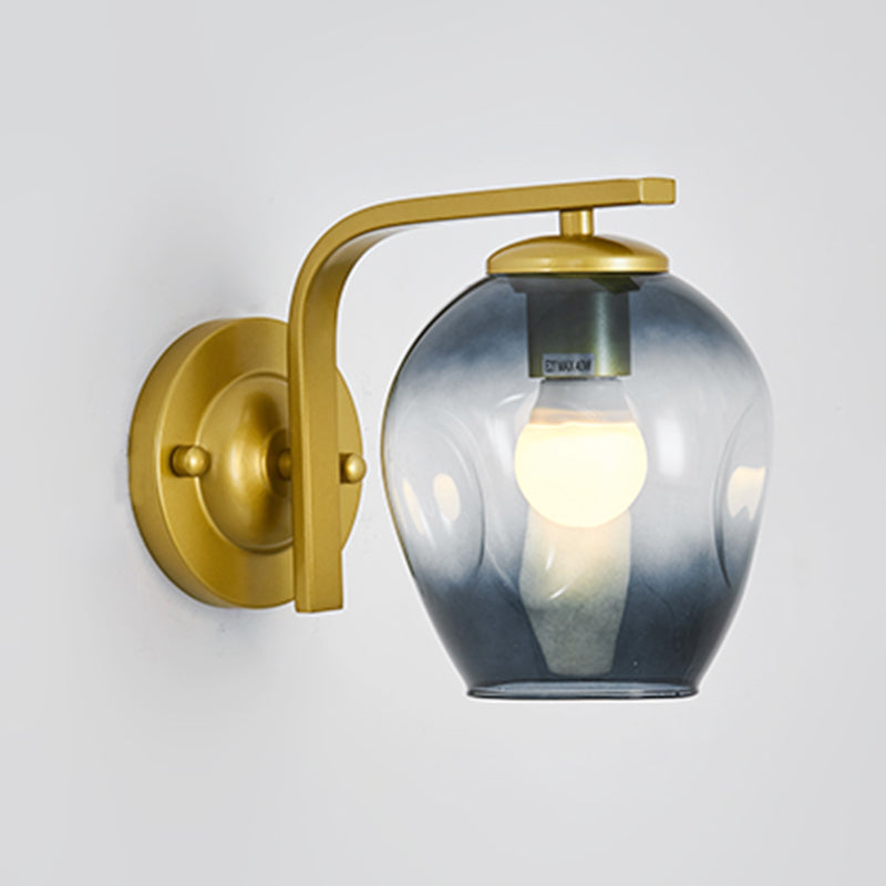 Simplicity Wall Lighting Fixture Round Wall Light Sconce for Bedroom