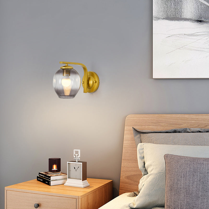 Simplicity Wall Lighting Fixture Round Wall Light Sconce for Bedroom