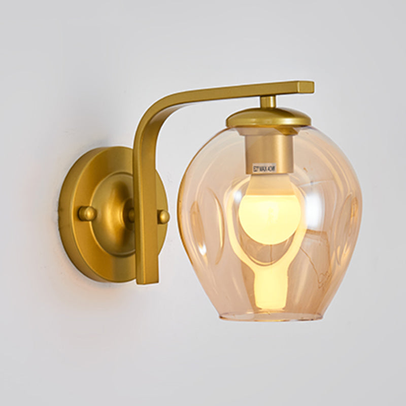 Simplicity Wall Lighting Fixture Round Wall Light Sconce for Bedroom