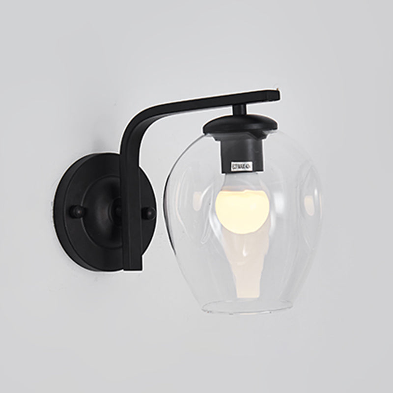 Simplicity Wall Lighting Fixture Round Wall Light Sconce for Bedroom