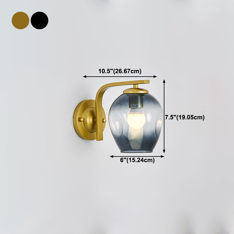 Simplicity Wall Lighting Fixture Round Wall Light Sconce for Bedroom