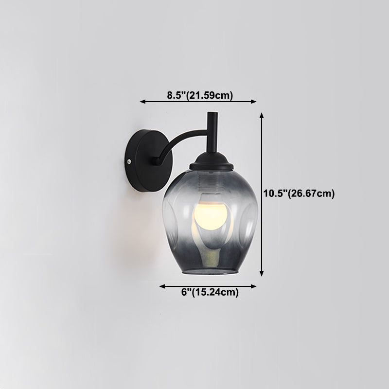 Simplicity Wall Lighting Fixture Round Wall Light Sconce for Bedroom