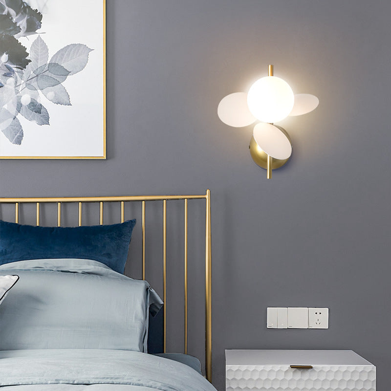 Modern Style Globe Sconce Light Fixtures Metal Multi Lights Wall Lighting Ideas