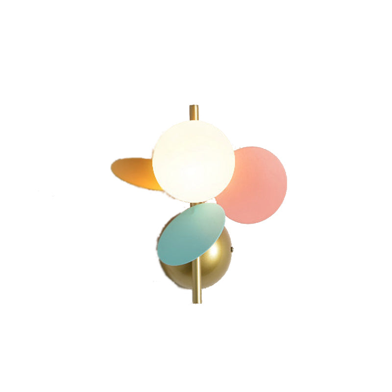 Modern Style Globe Sconce Light Fixtures Metal Multi Lights Wall Lighting Ideas