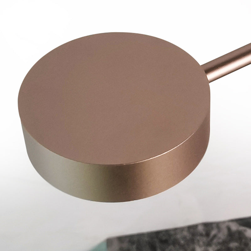 Round Shape Metal Lamp Mount Lighting Modern 1 Light Lamp Fixture