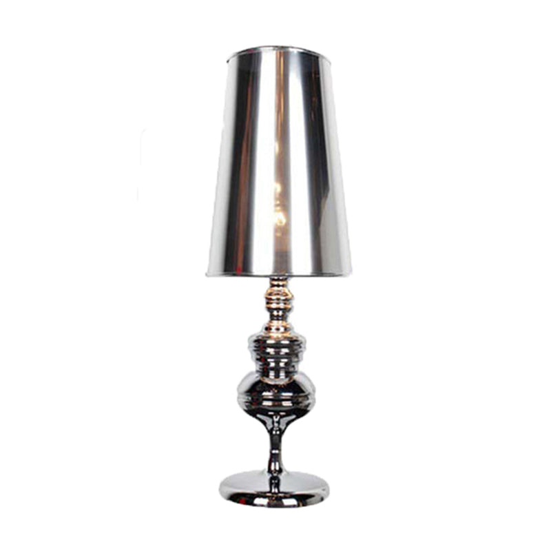 Postmodern Metal Table Lamp 1-Light Desk Light with Metal for Bedroom