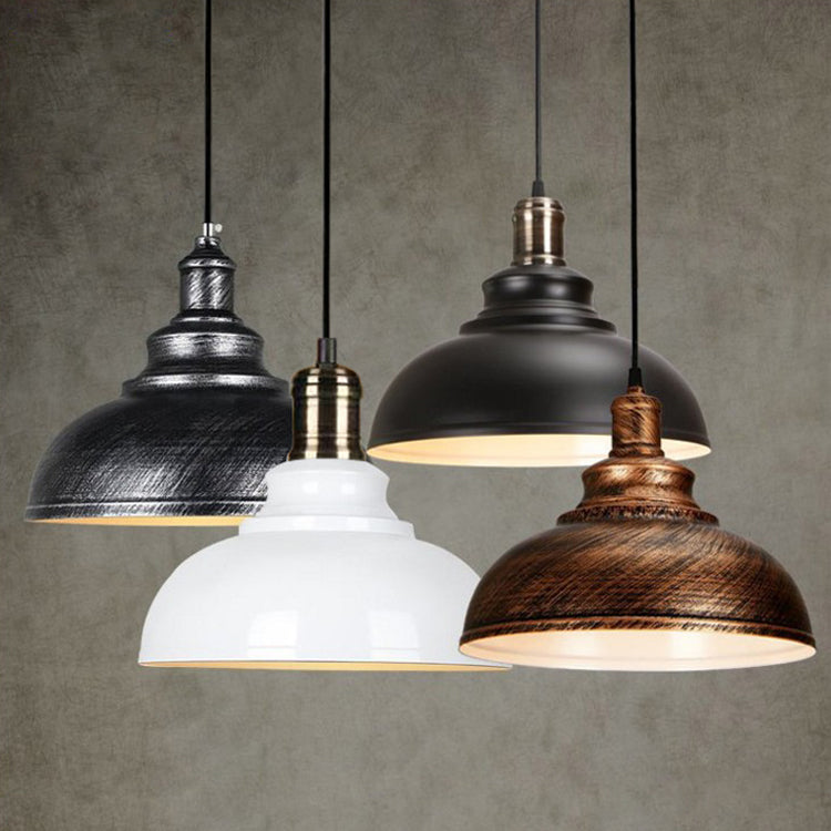 1 Light Geometric Suspension Pendant Industrial Style Metal Down Lighting