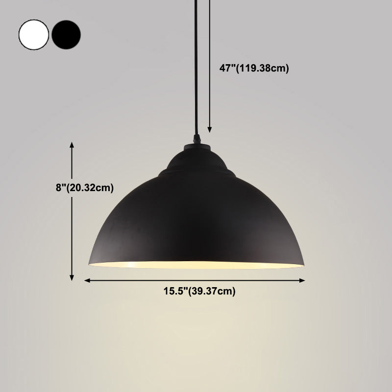Geometric Hanging Lights Industrial Style Metal 1 Light Pendant Light Kit