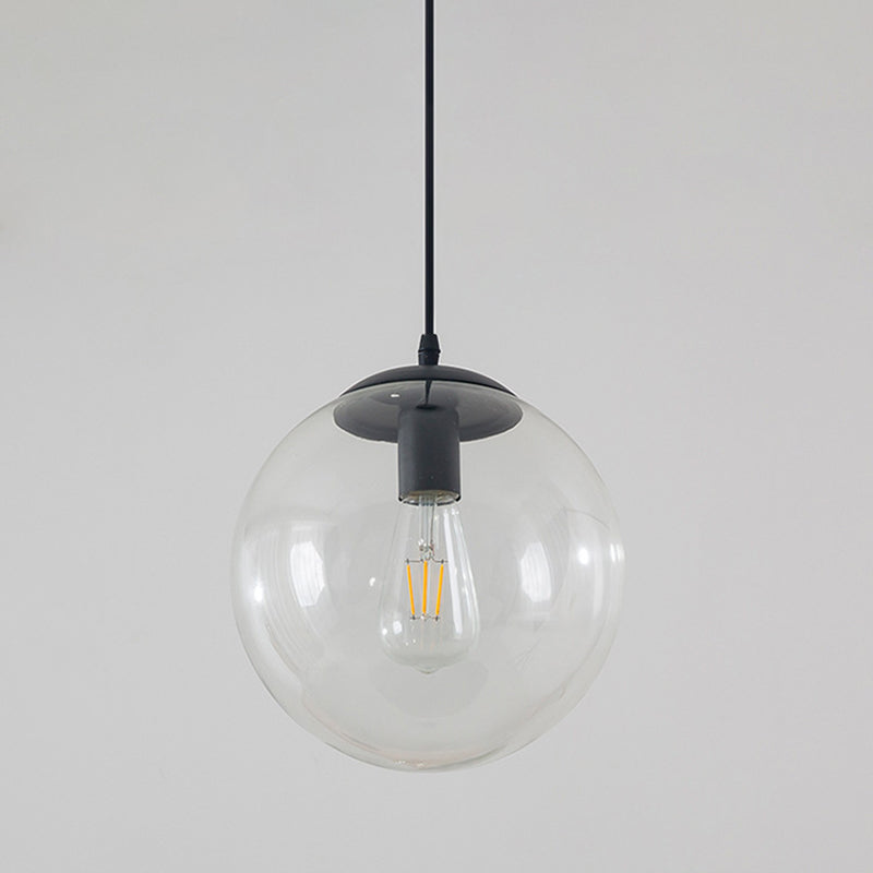 Ball Hanging Lights Industrial Style Glass 1 Light Pendant Light Kit