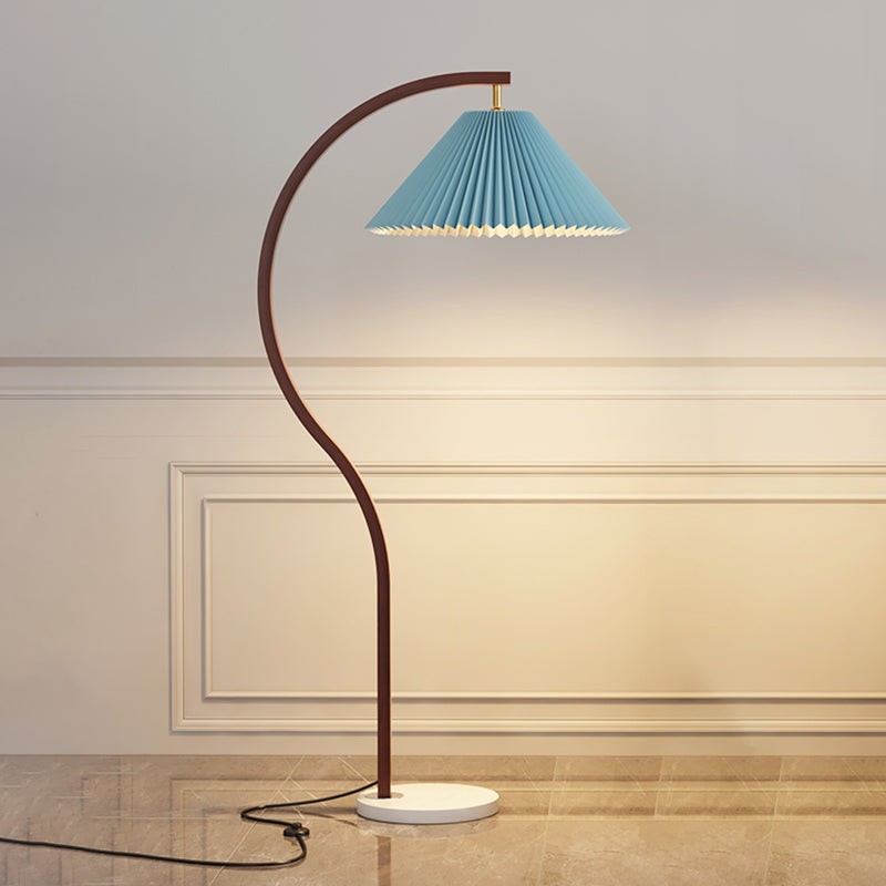 Floor Light Minimalist Style Fabric Floor Lamp for Living Room