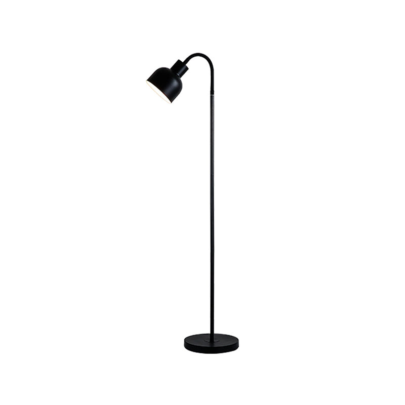 Modern Strip Floor Lamp Metal Colorful 1 Light Floor Light for Living Room