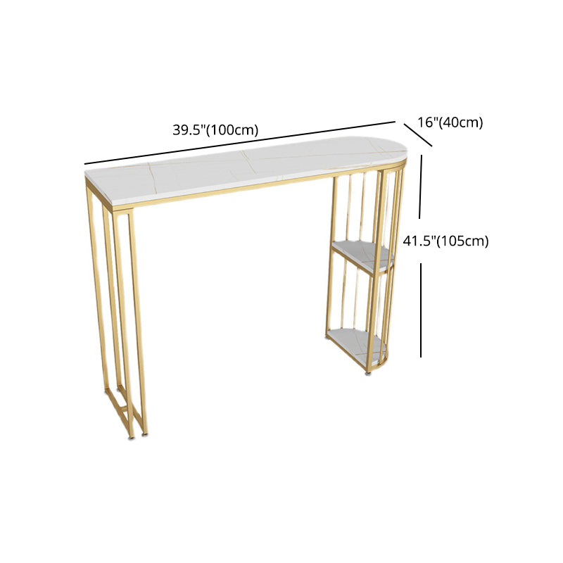 Nordic Style Dining Sintered Stone Table Bar Counter Table for Home