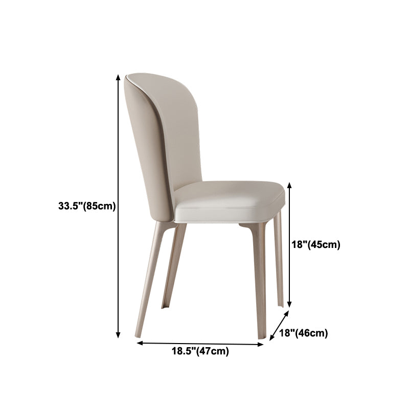 Modern 1/4/5/7 Pieces Dinette Set with White Sintered Stone Round Dining Table Set
