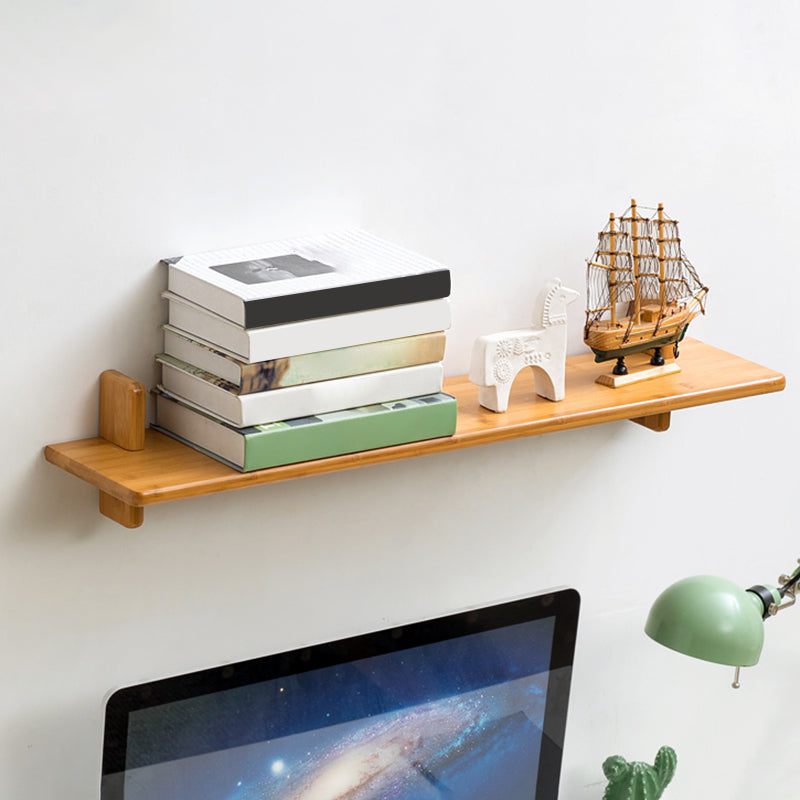 Modern Style Wood Bookcase Closed Back Bookshelf for Home Office