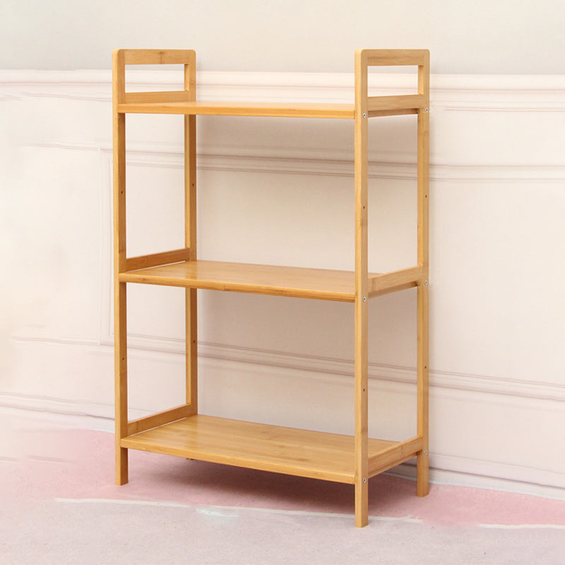 Contemporary Engineered Wood Bookcase Open Back Bookshelf for Home Office