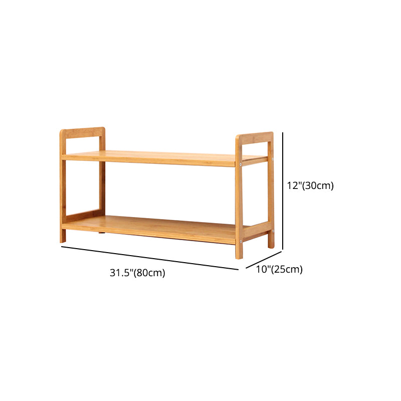 Contemporary Engineered Wood Bookcase Open Back Bookshelf for Home Office