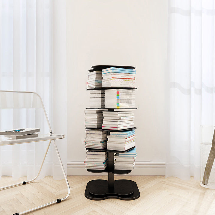 Home Office Geometric Bookcase Modern Style Metal Bookshelves