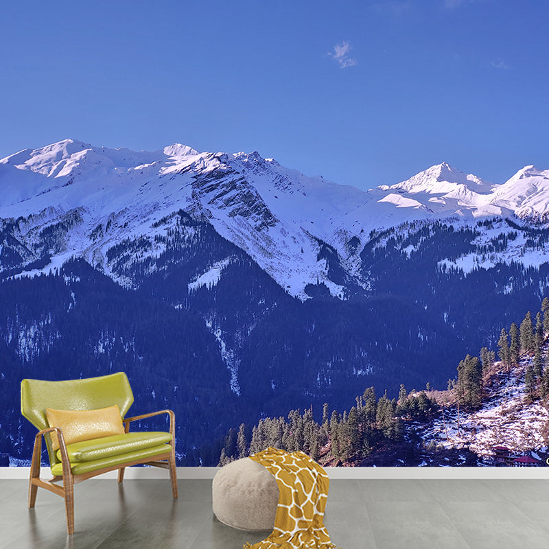 Mountain Range Mildew Resistant Mural Wallpaper Indoor Wall Mural