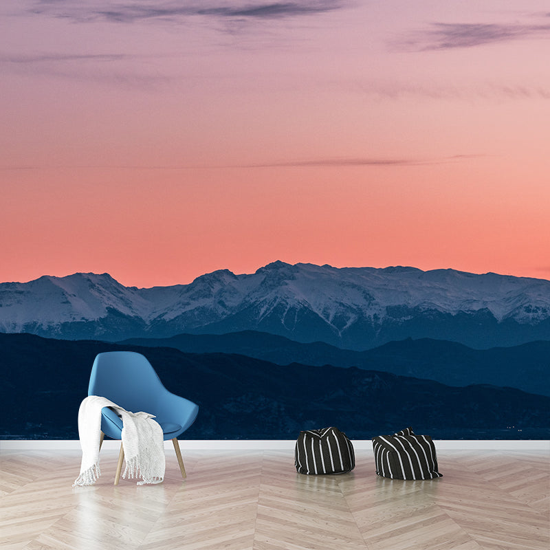 Mountain Range Mildew Resistant Mural Wallpaper Indoor Wall Mural