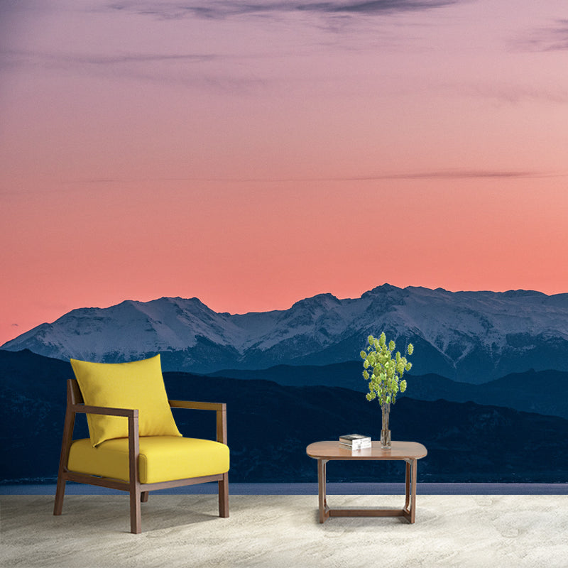 Mountain Range Mildew Resistant Mural Wallpaper Indoor Wall Mural