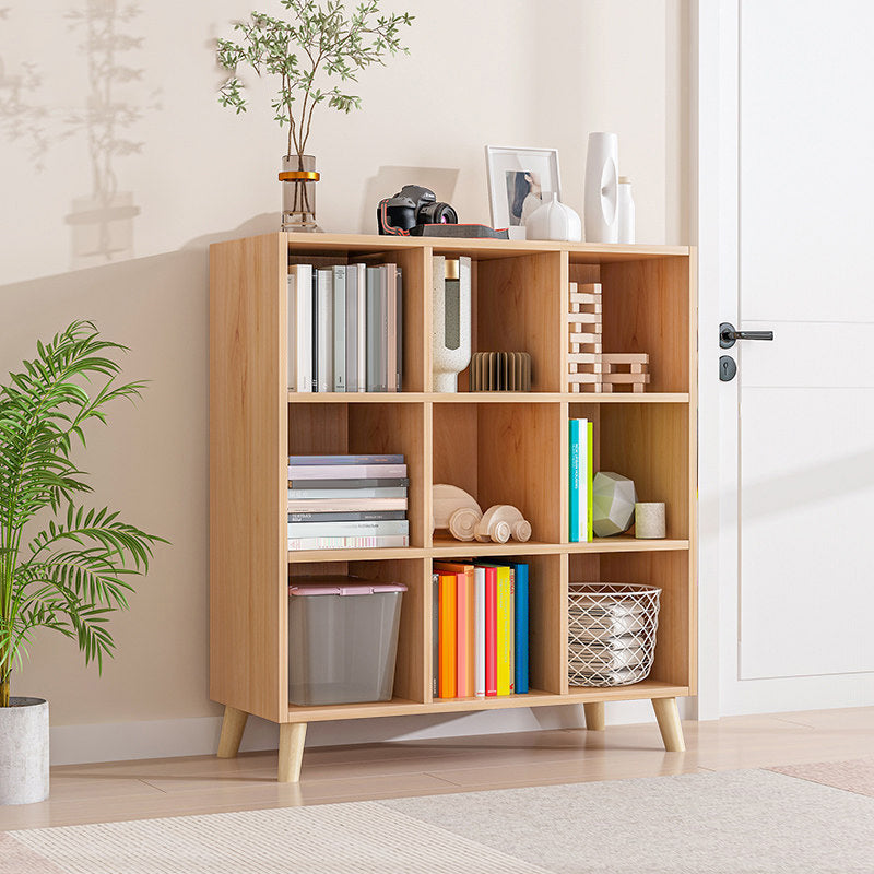 Cube Shelf Bookcase Engineered Wood Bookshelf for Study Room