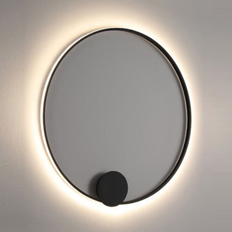 Modern Style Linear Shape Wall Sconce Metal 1 Light Sconce Lighting for Living Room