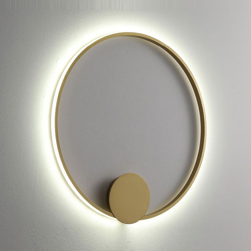 Modern Style Linear Shape Wall Sconce Metal 1 Light Sconce Lighting for Living Room
