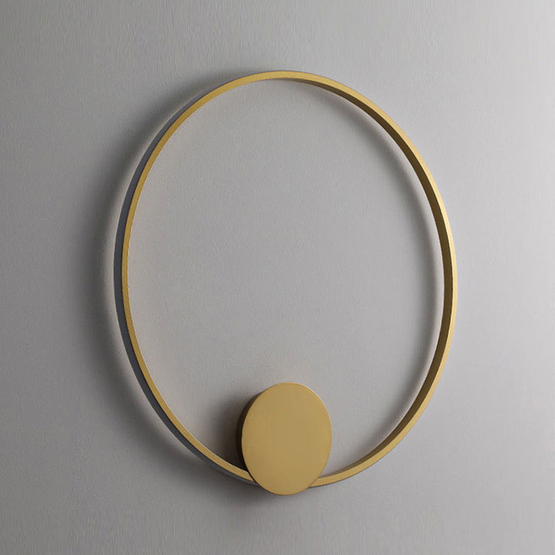 Modern Style Linear Shape Wall Sconce Metal 1 Light Sconce Lighting for Living Room