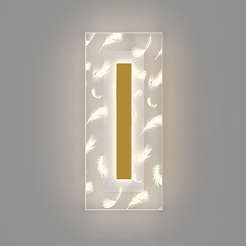 Geometry Shape Metal Wall Light Modern Style1 Light Wall Mounted Light Fixture