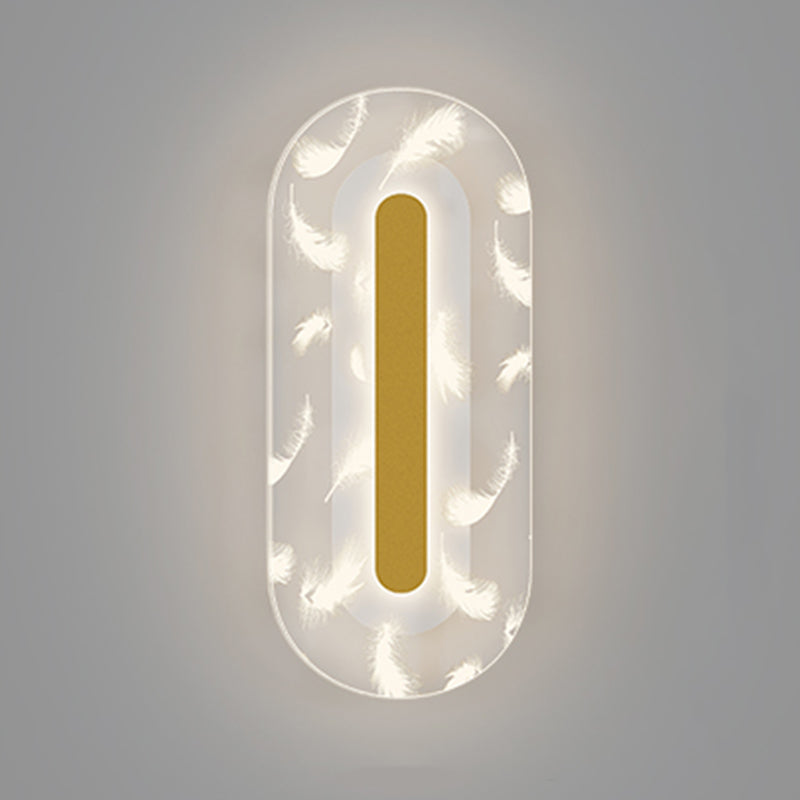 Geometry Shape Metal Wall Light Modern Style1 Light Wall Mounted Light Fixture