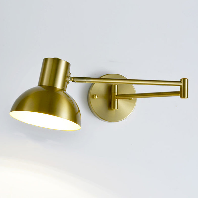 Geometric Shade Metal Wall Sconce Modern Style 1 Light Wall Mount Light Fixture