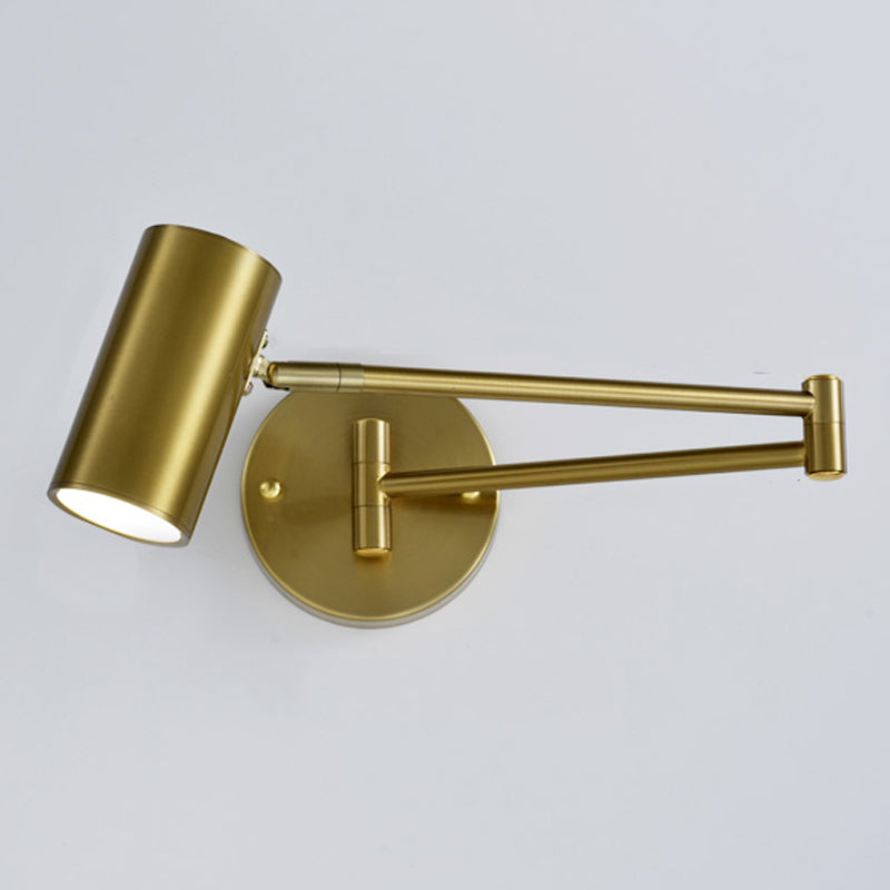 Geometric Shade Metal Wall Sconce Modern Style 1 Light Wall Mount Light Fixture