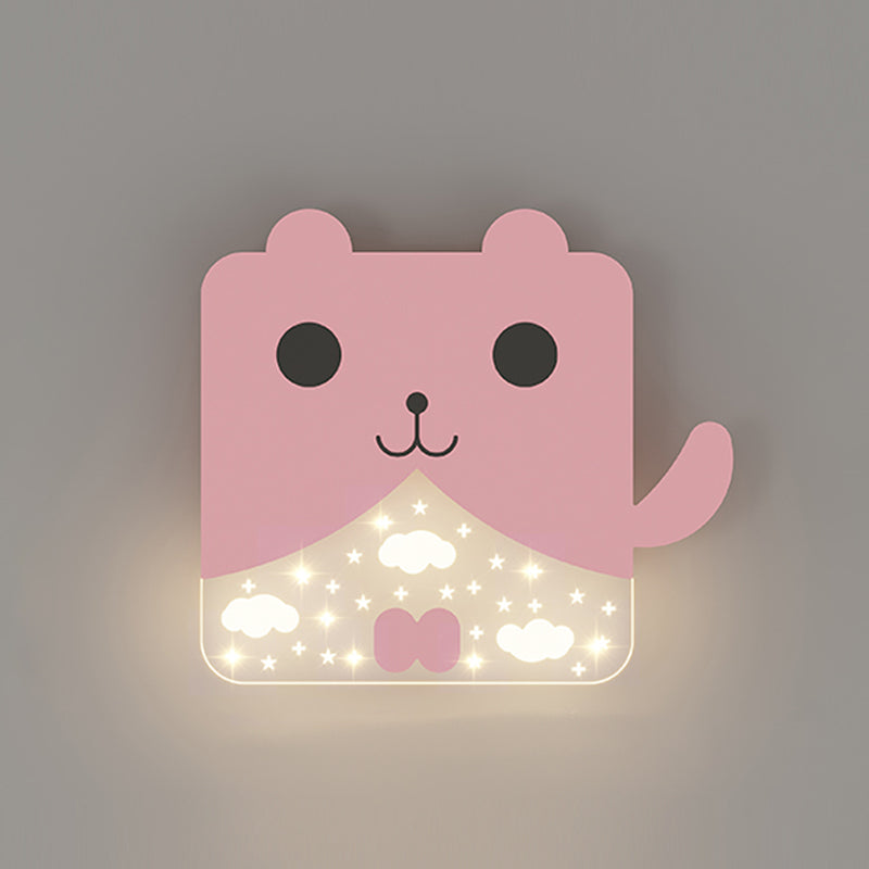 Modern Style Geometric Wall Mounted Light Metal 1 Light Wall Mount Light Fixture