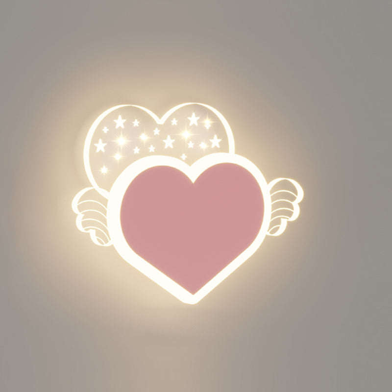 Modern Style Geometric Wall Mounted Light Metal 1 Light Wall Mount Light Fixture