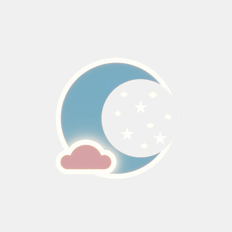 Modern Style Geometric Wall Mounted Light Metal 1 Light Wall Mount Light Fixture