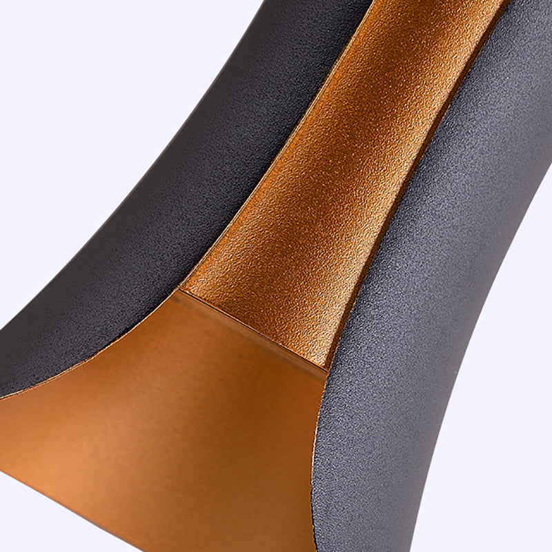 Modern Aluminum Wall Light Geometric Lighting Wall Sconce for Exterior Spaces