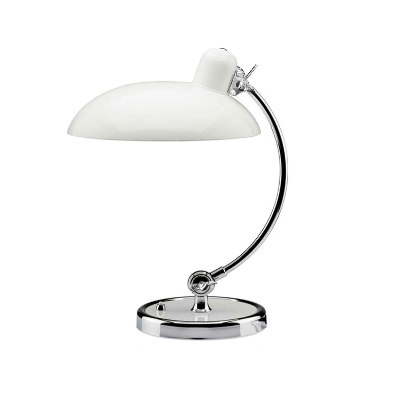 Round Shape Metal Table Lamp Mount Lighting Modern 1-Light Table Lamp Fixture