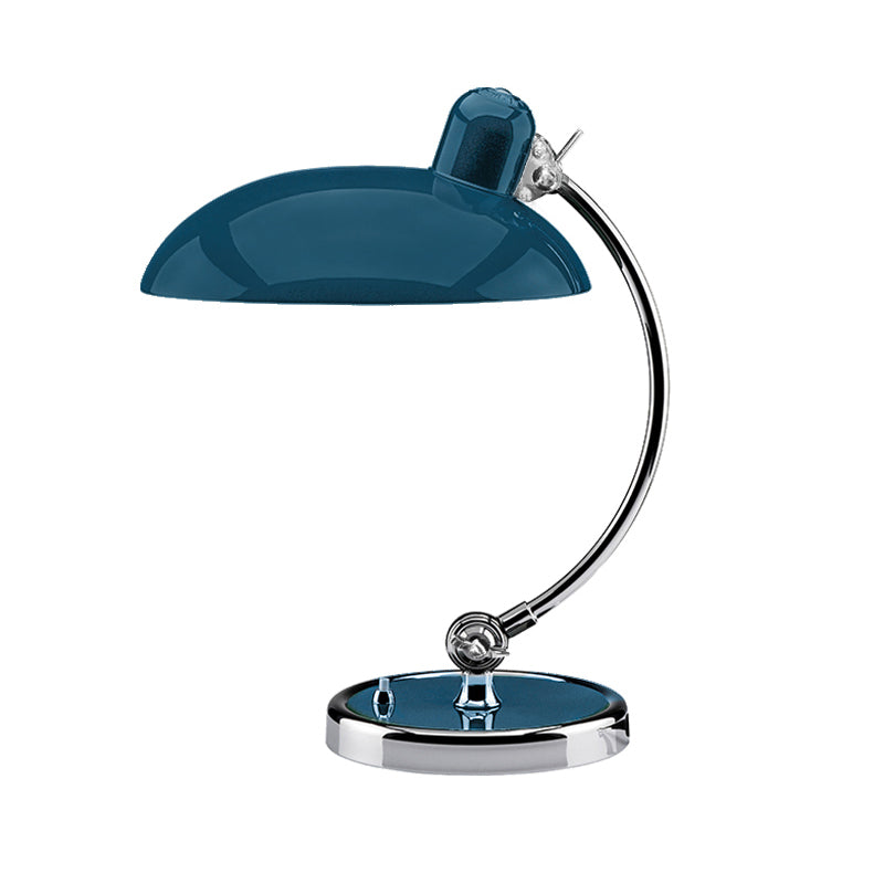 Round Shape Metal Table Lamp Mount Lighting Modern 1-Light Table Lamp Fixture