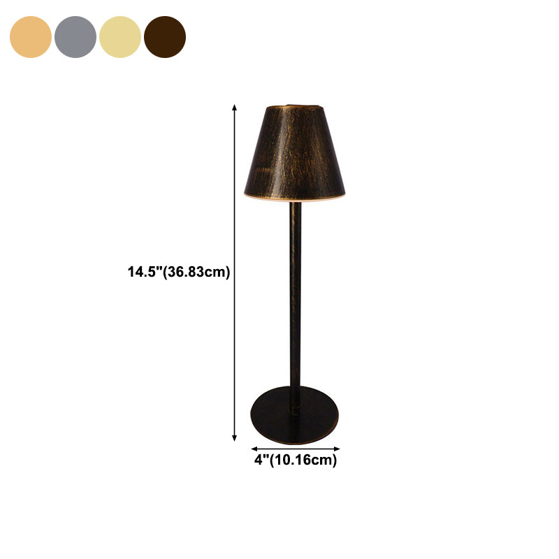 Metal Geometric Shape Table Lamp Mount Lighting Modern 1 Light Table Lamp Fixture