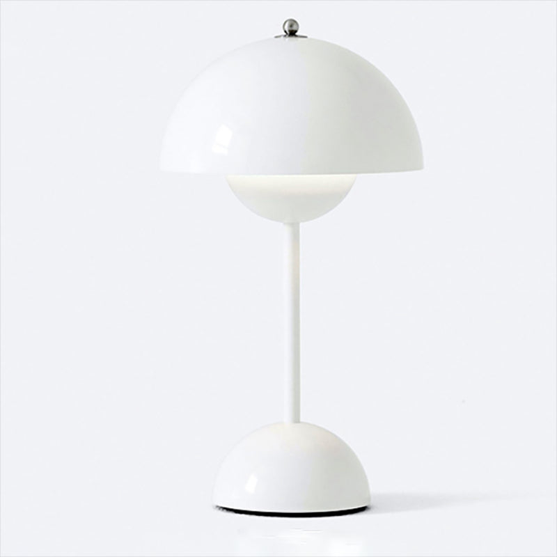 Metal Round Shape Desk Lamp Mount Lighting Modern 1-Light Desk Lamp Fixture