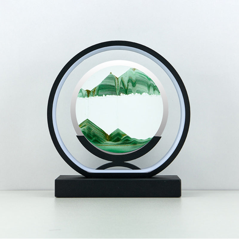 1-Light LED Table Lamp Macaron Simple Desk Light with Acrylic Shade for Bedroom
