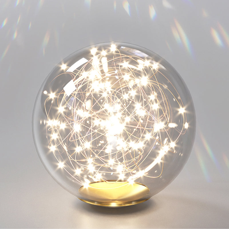 2-leichter sphärischer Anhänger Anhänger Modernes Glashängung Licht für Wohnzimmer