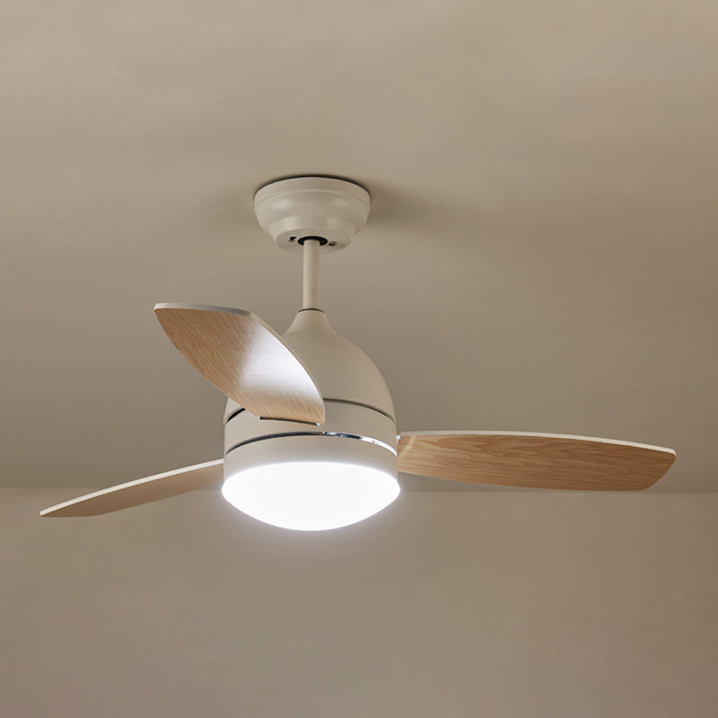 Modern Style Ceiling Fan Lamp Metal 1 Light Ceiling Fan Light for Children's Room