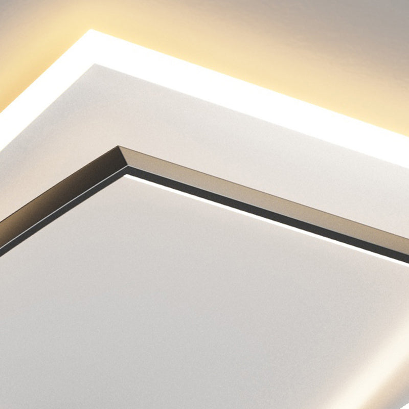 Modern LED Ceiling Fan Light 3 Lights Ceiling Mount Lamp with Silica Gel Shade