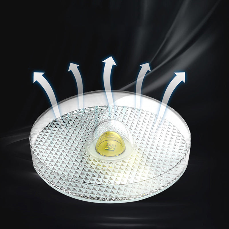 Modern Style Ceiling Fan Lamp Metal 1 Light Ceiling Fan Lighting for Living Room