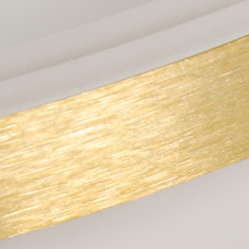 Circle Ceiling Light Fixture Minimalist LED Aluminum Ceiling Mounted Light