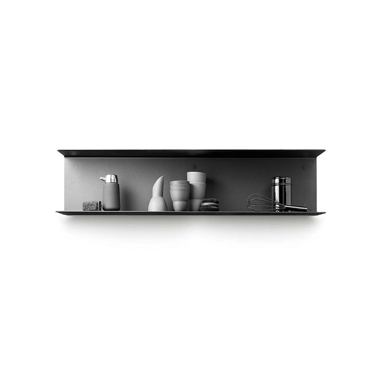 7.87"H Bookshelf Contemporary Style Wall Mounted Bookcase for Office Home