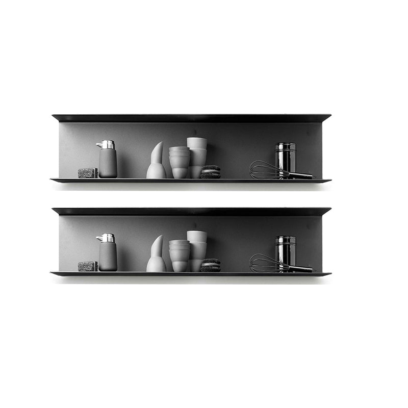 7.87"H Bookshelf Contemporary Style Wall Mounted Bookcase for Office Home